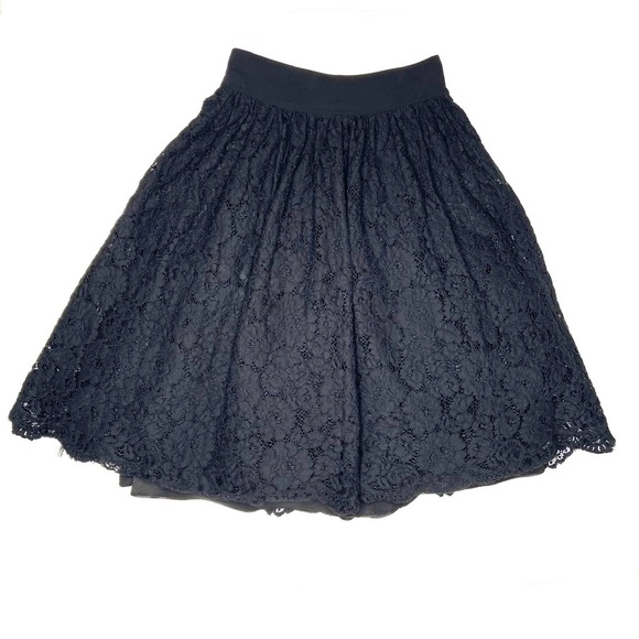 TED BAKER Black Izabel Lace Ballerina Skirt - Picture 2 of 16